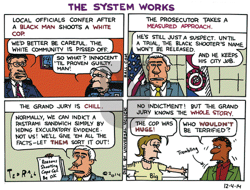 Ted Rall on Thursday December 4, 2014 Comic Strip