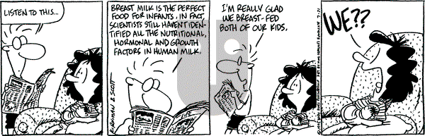 Baby Blues on Monday July 31, 1995 Comic Strip