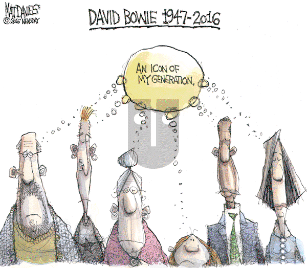 Matt Davies on Tuesday January 12, 2016 Comic Strip