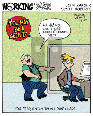 Working Daze on Wednesday September 17, 2008 Comic Strip