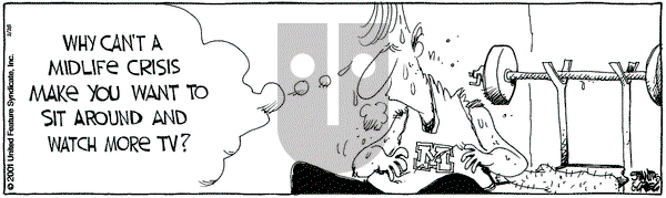 The Buckets on Wednesday February 28, 2001 Comic Strip