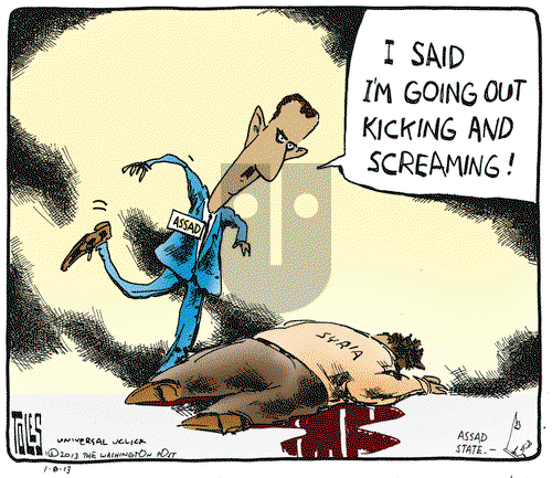 Tom Toles on Tuesday January 8, 2013 Comic Strip