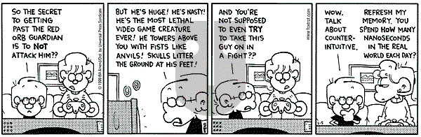 FoxTrot on Friday February 5, 1999 Comic Strip