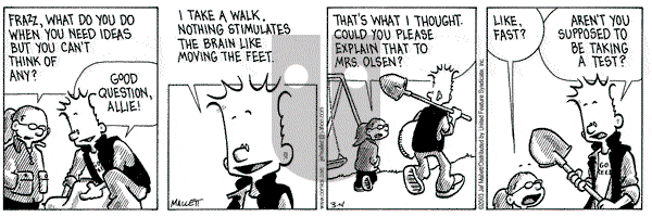 Frazz on Tuesday March 4, 2003 Comic Strip