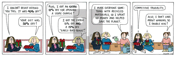 Cathy Classics on Friday December 18, 2009 Comic Strip