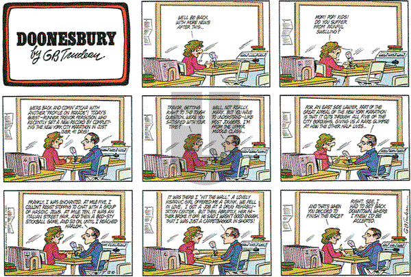 Doonesbury on Sunday December 10, 1978 Comic Strip