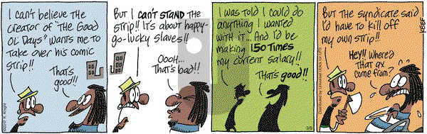 The Knight Life on Friday March 9, 2012 Comic Strip