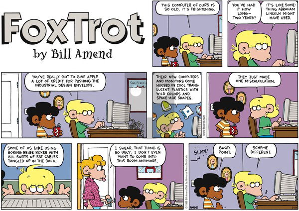 FoxTrot on Sunday February 21, 1999 Comic Strip