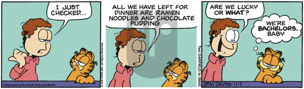 Garfield on Tuesday November 7, 2006 Comic Strip