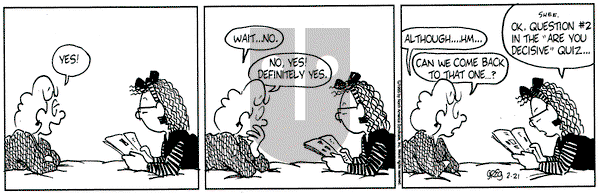 Luann on Tuesday February 21, 1995 Comic Strip