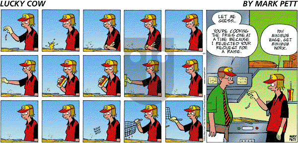 Lucky Cow on Sunday June 8, 2025 Comic Strip