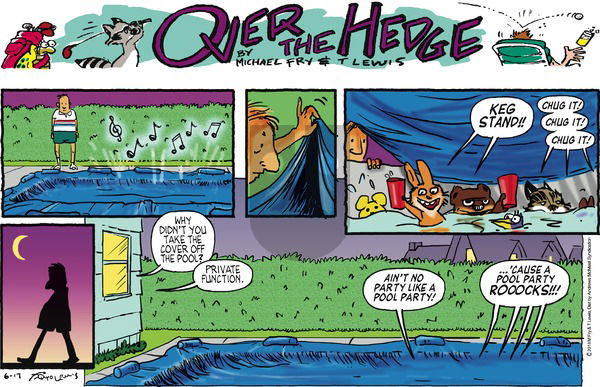 Over the Hedge on Sunday June 17, 2018 Comic Strip
