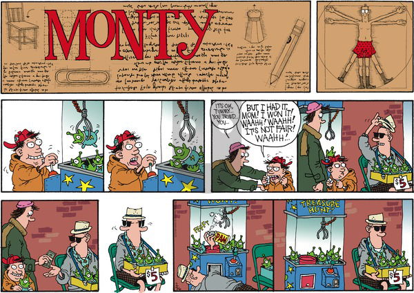 Monty on Sunday February 26, 2012 Comic Strip