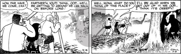Alley Oop on Monday March 8, 1976 Comic Strip