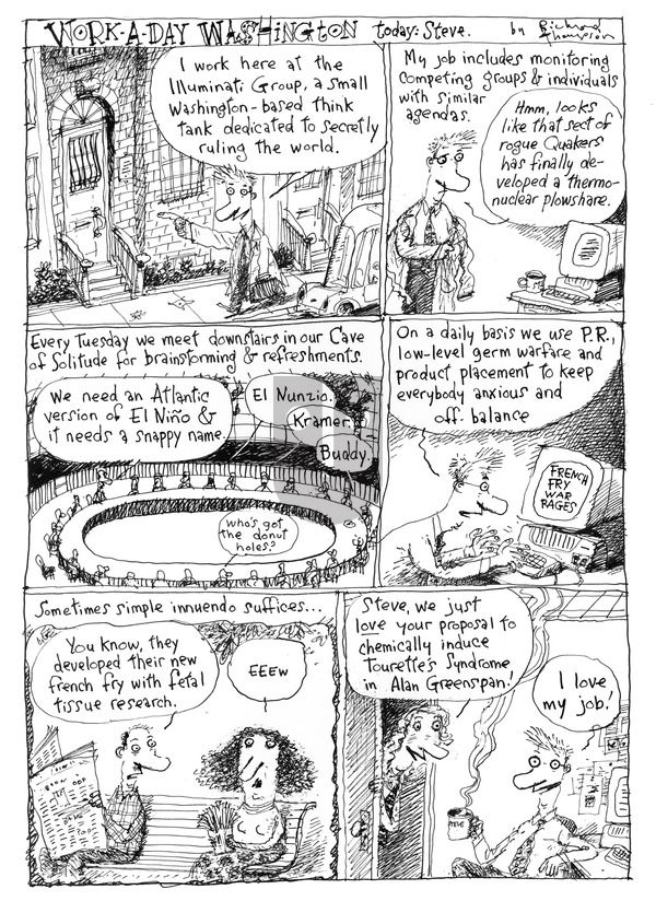 Richard's Poor Almanac on Sunday September 27, 2015 Comic Strip