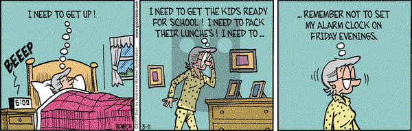 Grand Avenue on Saturday March 11, 2017 Comic Strip