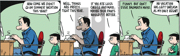 Adam@Home on Thursday August 18, 2011 Comic Strip
