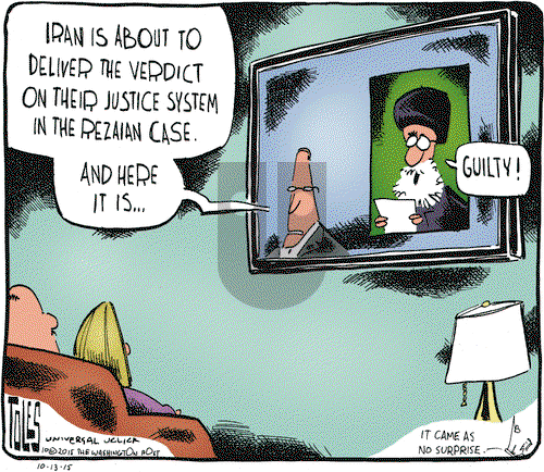 Tom Toles on Tuesday October 13, 2015 Comic Strip