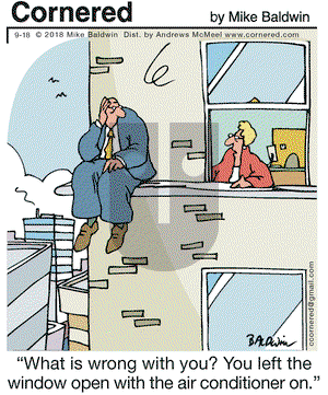 Cornered on Tuesday September 18, 2018 Comic Strip