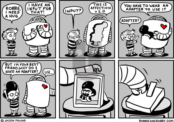 Robbie and Bobby on Thursday April 17, 2025 Comic Strip