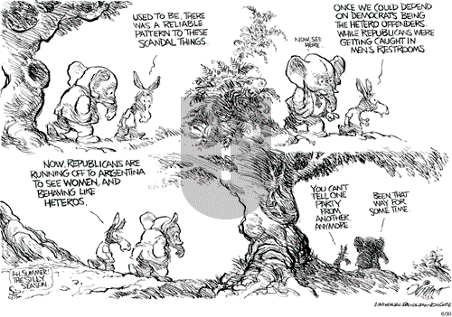 Pat Oliphant on Tuesday June 30, 2009 Comic Strip