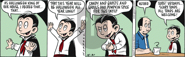 Adam@Home on Tuesday October 31, 2017 Comic Strip