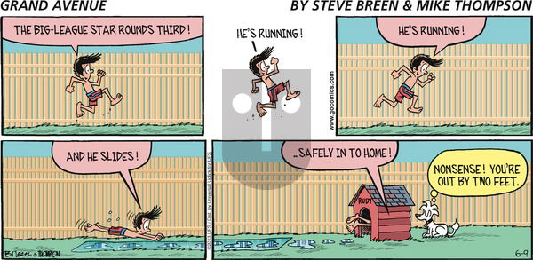 Grand Avenue on Sunday June 9, 2013 Comic Strip