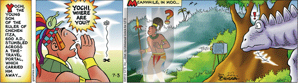 Alley Oop - Tuesday July 3, 2012 Comic Strip