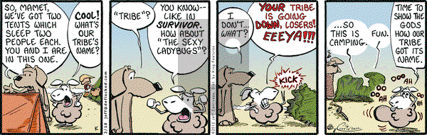 DeFlocked on Friday February 10, 2012 Comic Strip