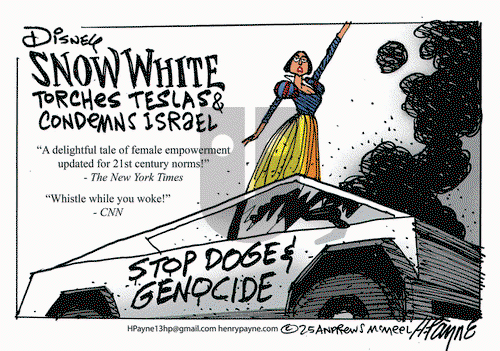 Henry Payne on Tuesday March 25, 2025 Comic Strip