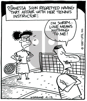 Reality Check on Saturday April 12, 1997 Comic Strip