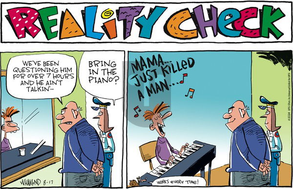 Reality Check on Sunday August 17, 2014 Comic Strip