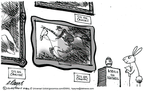 Henry Payne on Saturday April 7, 2012 Comic Strip