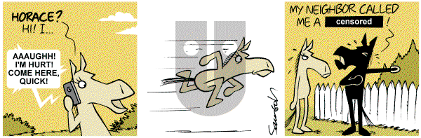 Dark Side of the Horse on Friday December 16, 2011 Comic Strip