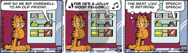 Garfield on Tuesday October 19, 2010 Comic Strip