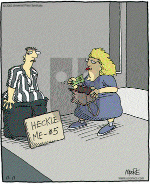In the Bleachers on Wednesday January 12, 2005 Comic Strip
