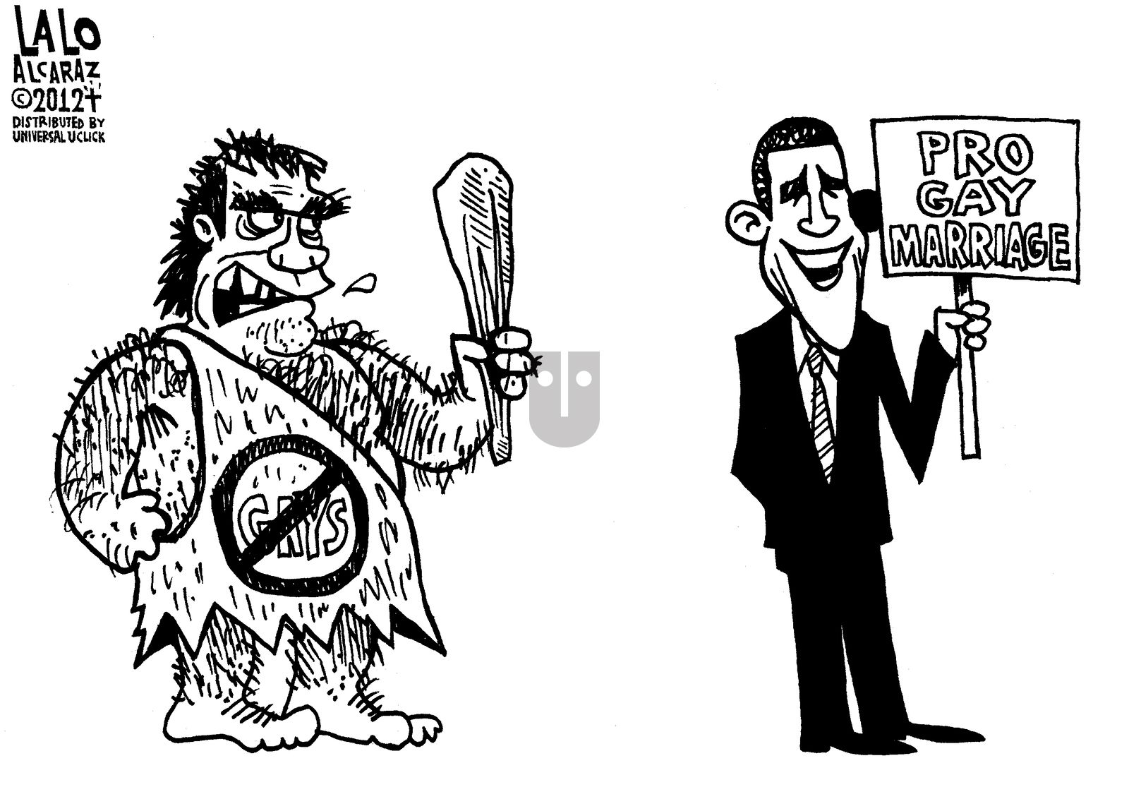 Lalo Alcaraz - Thursday May 10, 2012 Comic Strip