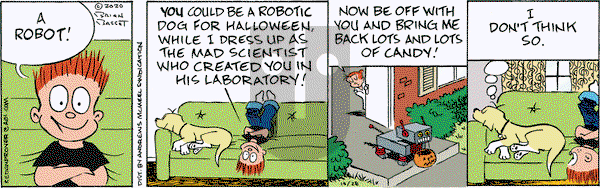 Red and Rover on Wednesday October 28, 2020 Comic Strip