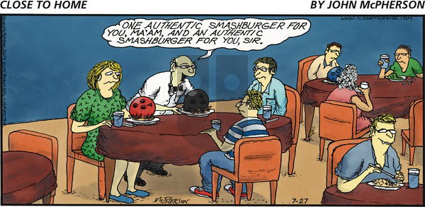 Close to Home on Sunday July 27, 2025 Comic Strip