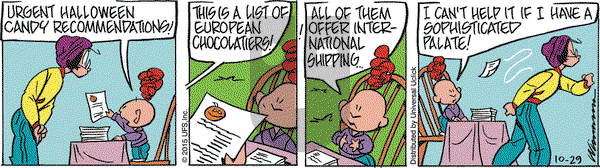 Rose is Rose on Thursday October 29, 2015 Comic Strip