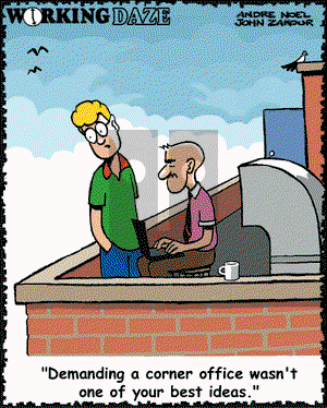 Working Daze - Tuesday May 7, 2002 Comic Strip