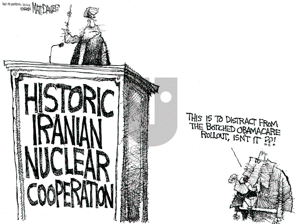 Matt Davies on Wednesday November 27, 2013 Comic Strip
