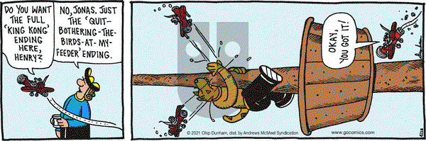 Overboard on Wednesday April 28, 2021 Comic Strip
