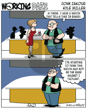 Working Daze on Friday March 31, 2006 Comic Strip