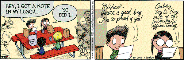 Grand Avenue on Thursday May 13, 2010 Comic Strip