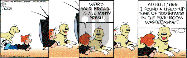 Red and Rover on Tuesday October 16, 2018 Comic Strip