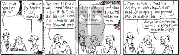 The Elderberries on Tuesday July 1, 2008 Comic Strip