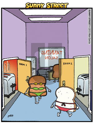 Sunny Street on Wednesday October 16, 2013 Comic Strip