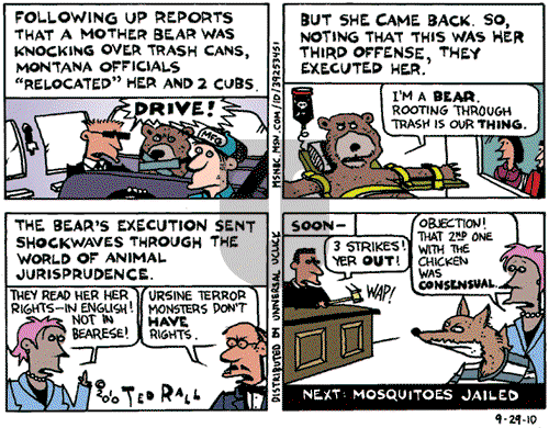 Ted Rall on Wednesday September 29, 2010 Comic Strip