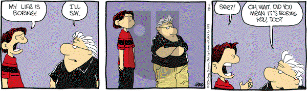 The Buckets on Tuesday March 25, 2014 Comic Strip